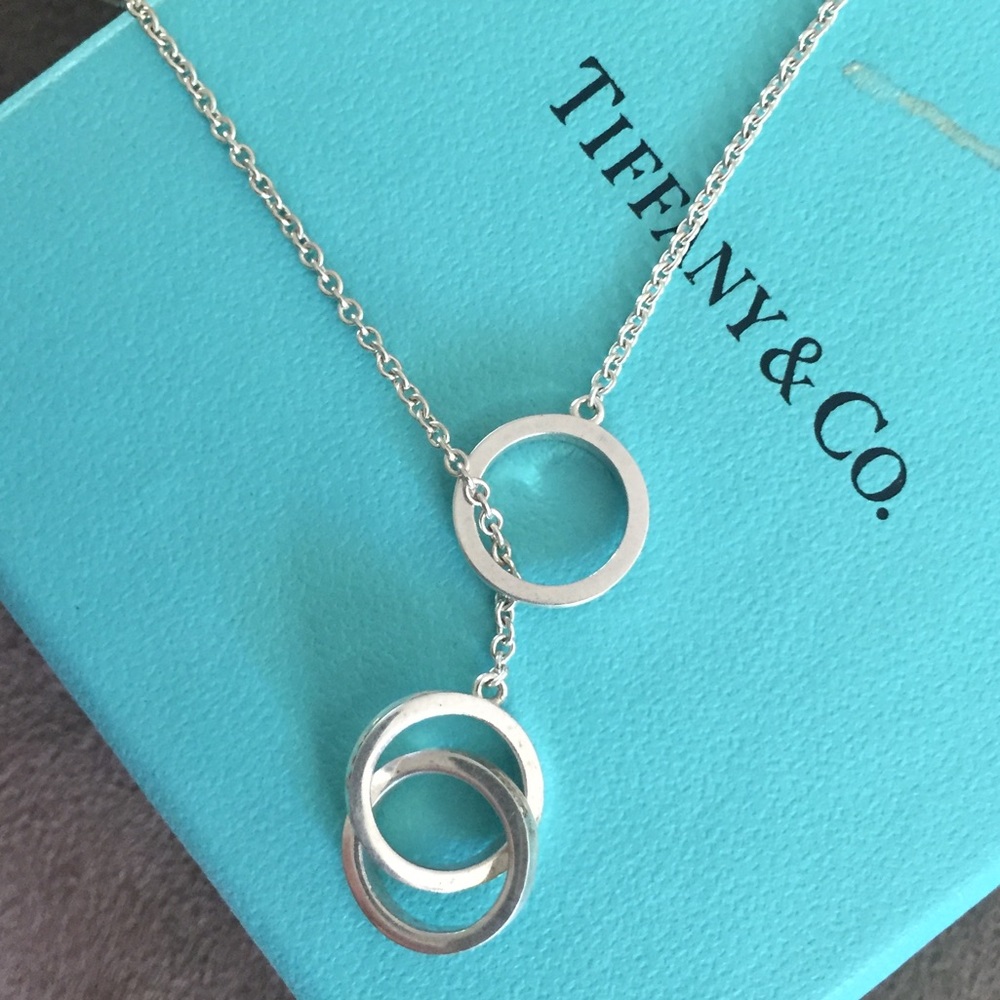 Tiffany & Co Interlocking Lariat Necklace